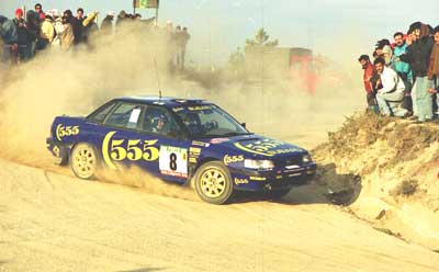 A Subaru nos ralis