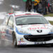 Gilles Schamell em Peugeot no Rally Ypres