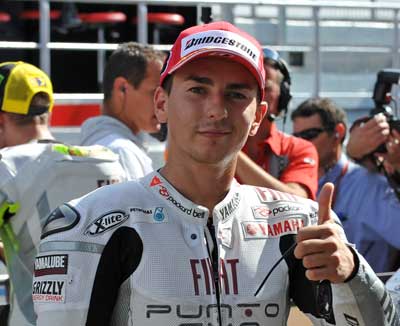 Jorge Lorenzo: “É cedo para falar de títulos pois o Rossi é muito forte e ainda faltam três corridas!”
