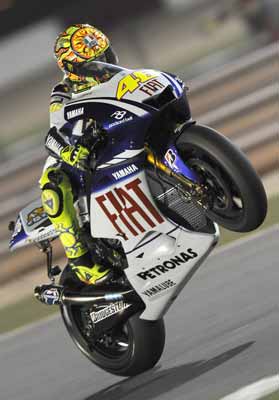 Consagração de Valentino Rossi em Valência