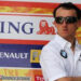Kubica treina na Sicília