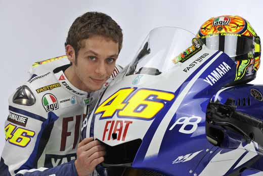 Valentino ‘Il Dottore’ Rossi deve falhar as duas últimas provas