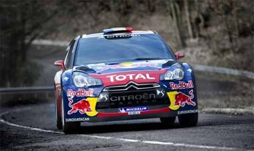 Kimi Raikkonen em 10 ralis do WRC