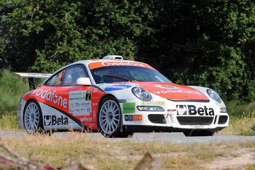 GTs nos campeonatos de Ralis 2011