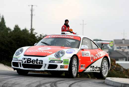 Rui Garcia e o Team Beta no Rali Coração de Ouro com o Porsche 997 GT3