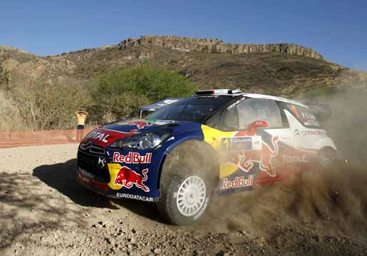 Sébastien Loeb passa para a liderança no México