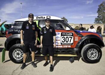 Ricardo Leal dos Santos e Nani Roma preparam Dakar 2012 em Marrocos