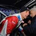 François Delecour com a Ford no Rali de Monte Carlo