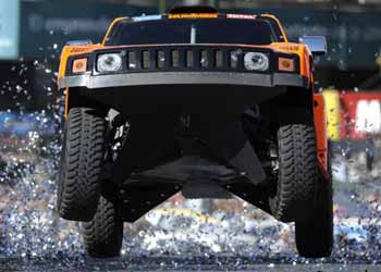 FOTOGALERIA: Hummer H3 no Dakar
