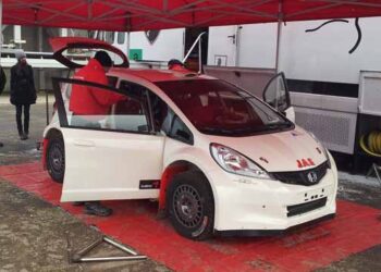 Honda Jazz de ralis desenvolvido em Itália