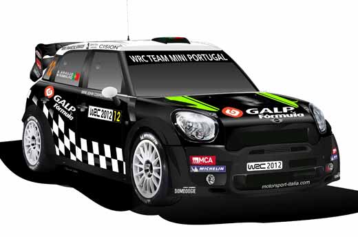 WRC Team MINI Portugal com Armindo Araújo piloto oficial AutoSport