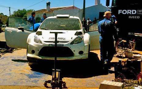 Petter Solberg testa em Portugal