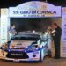 Giandomenico Basso na frente do Rali da Córsega