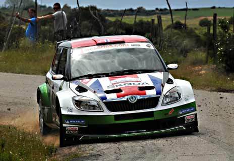 Andreas Mikkelsen lidera Rali da Córsega