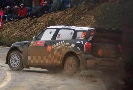 Chris Atkinson com MINI JCW WRC 01A na Grã-Bretanha