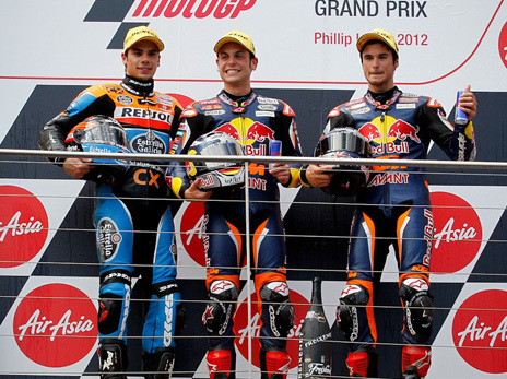 Miguel Oliveira segundo na vitória de Sandro Cortese
