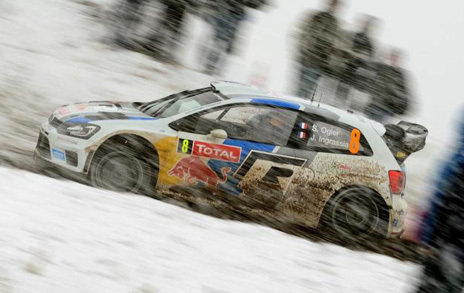 Sébastien Ogier já lidera