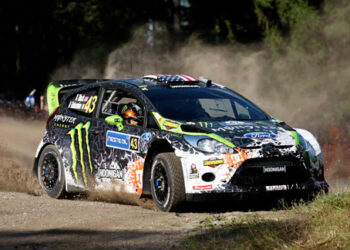 Ken Block no Rali do México