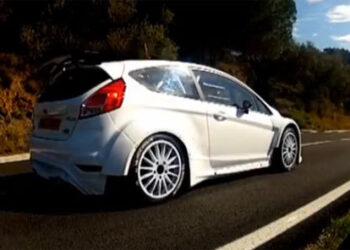 Ford Fiesta R5 em testes