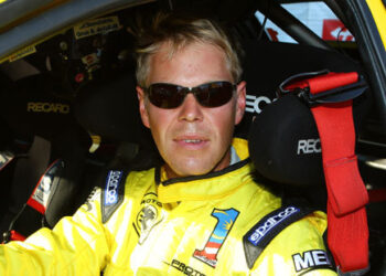P.G. Andersson no Rali de Portugal de Ford Fiesta S2000
