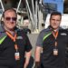 Os homens das imagens onboard
