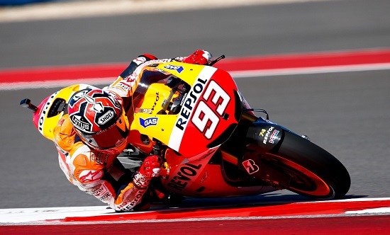 Primeira vitória de Marc Márquez no MotoGP