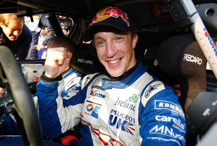 Kris Meeke com a Peugeot