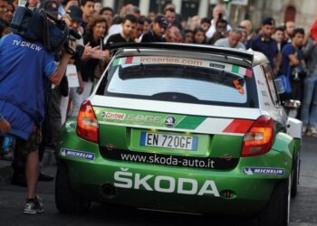 Skoda Fabia R5 bastante atrasado