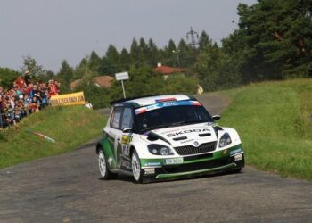 Jan Kopecky lidera Rali Barum Zlin