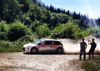 Citroën inicia testes do DS3 R5