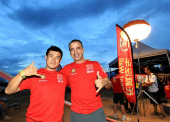 Carlos Sousa e Miguel Ramalho perto do triunfo no Grande Rali da China