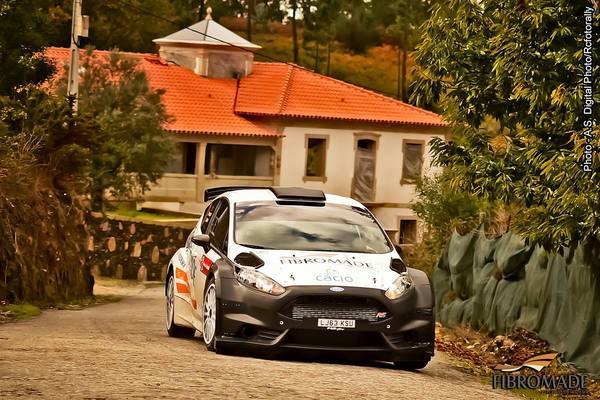 João Barros de Ford Fiesta R5 no Rali do Algarve