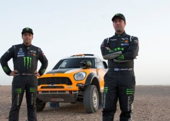 Paulo Fiúza de MINI no Dakar