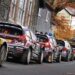 Códigos de cor para distinguir carros do WRC