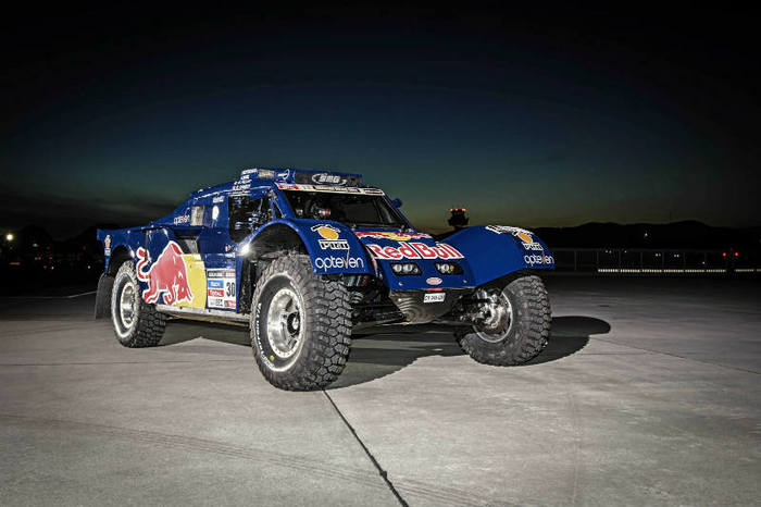 Buggy de Carlos Sainz preparado para o Dakar