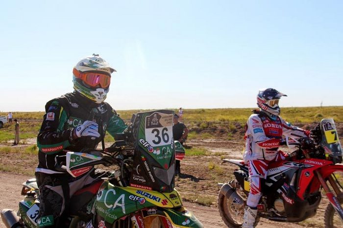 Mário Patrão: “A moto ficou sem bateria e tive de controlar o road-book à mão, o que não foi fácil”