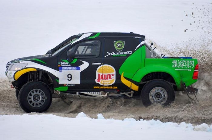 Yazeed Al-Rajhi e Toyota Hilux Overdrive vencem Baja Rússia