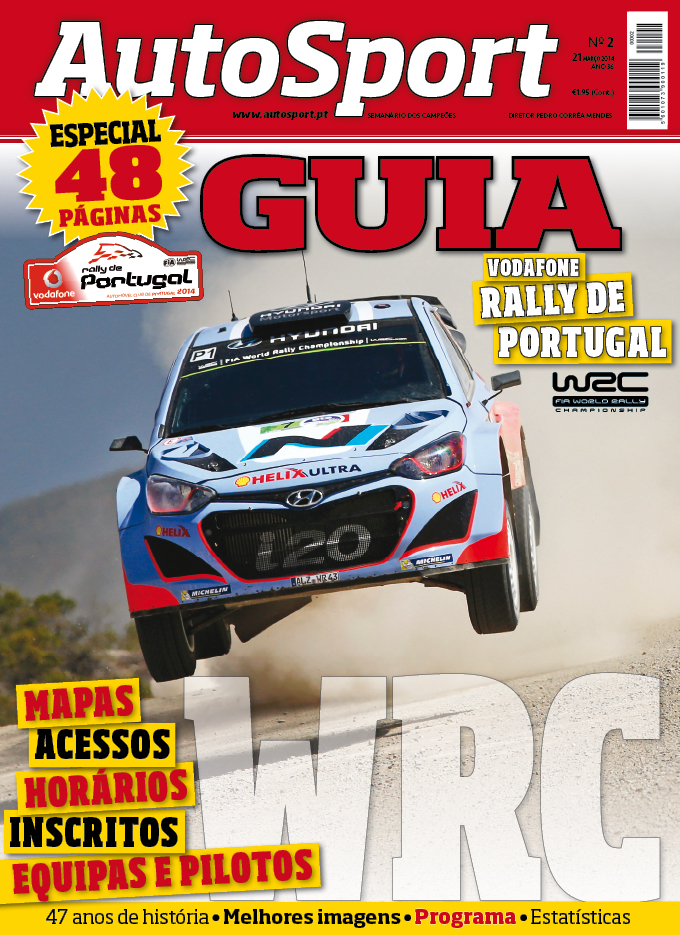 Guia Vodafone Rally de Portugal by AutoSport nas bancas