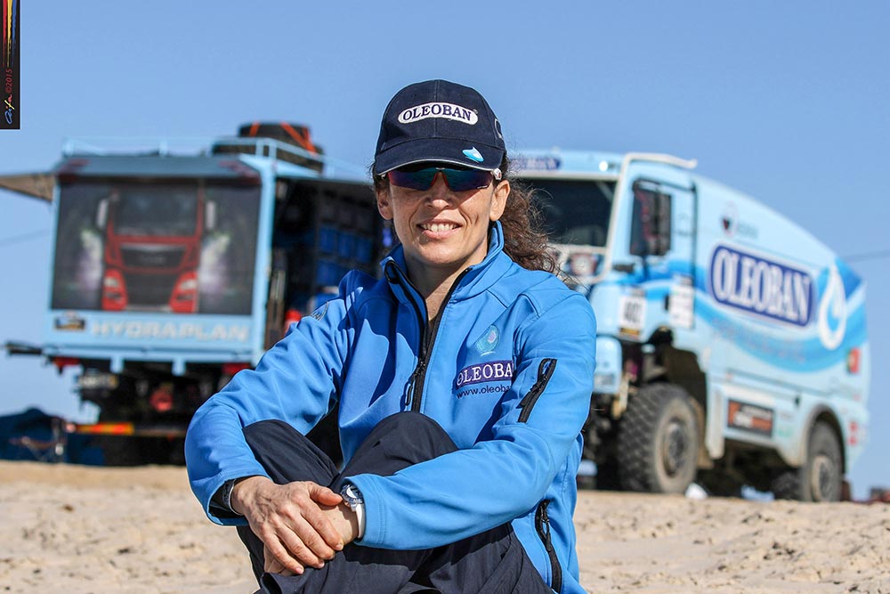 Elisabete Jacinto: “Falta apenas a especial de manhã para subirmos ao pódio dos camiões deste Africa Race”