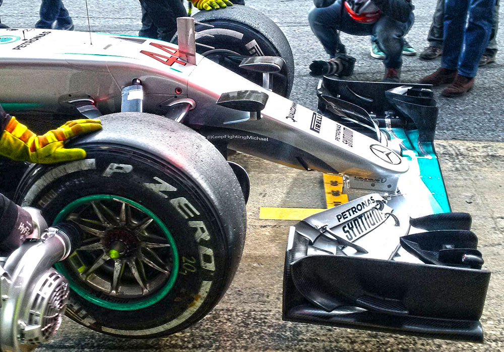 Mercedes apresentou novo ‘nariz’