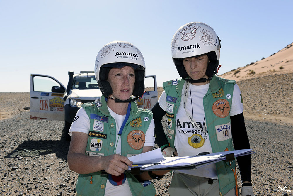 Elisabete Jacinto perto de terminar o Rallye Aicha des Gazelles
