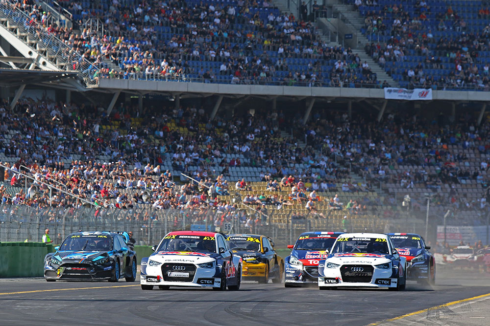 World RX Hockenheim: Ekstrom vence na dobradinha da Audi