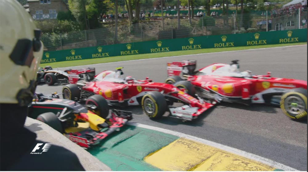 F1: De quem é a culpa do incidente da primeira curva?