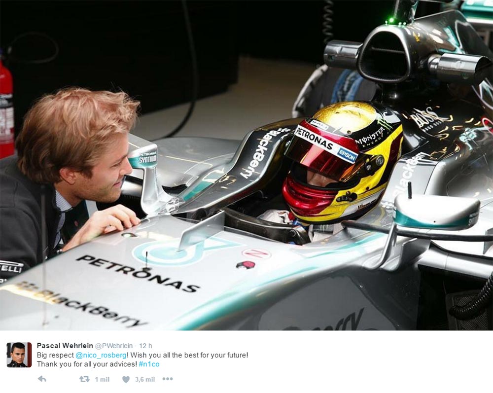 Reações ao abandono de Nico Rosberg