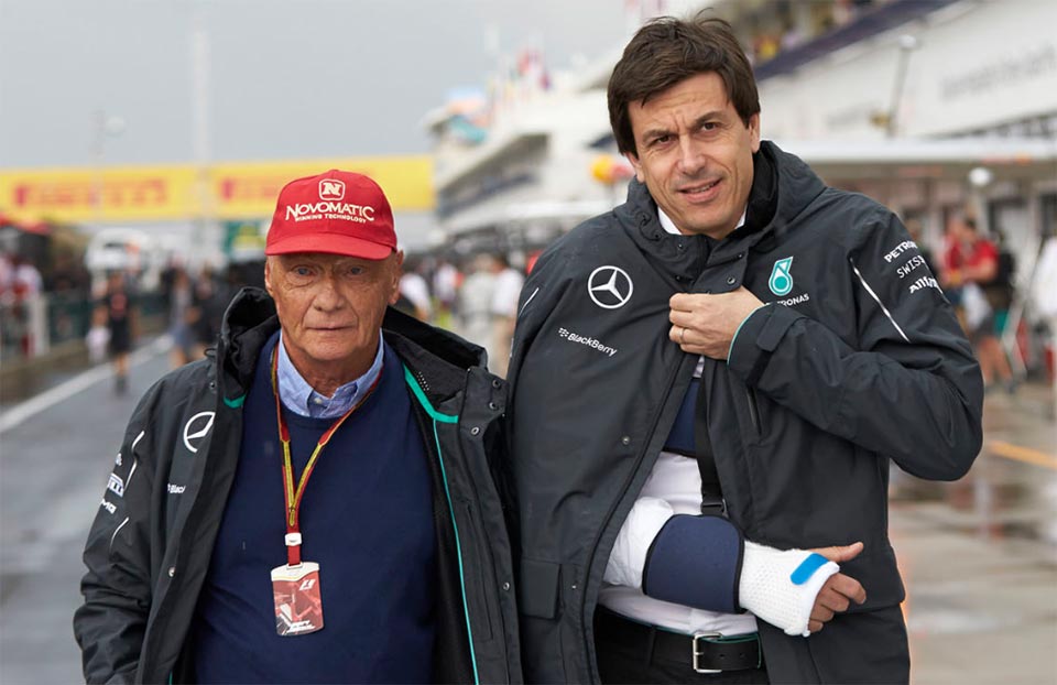 Toto Wolff aumenta poderes na Mercedes