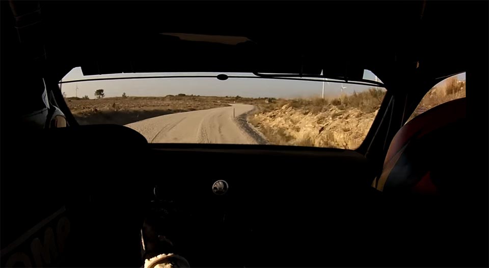 Bruno Magalhães testou Skoda Fabia R5