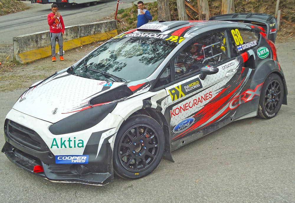 World RX: Marcus Gronholm testa Ford Fiesta do filho em Lousada