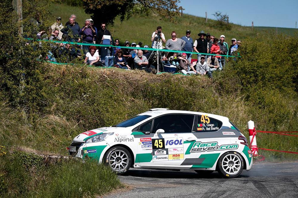 Terceira prova da 208 Rally Cup para Diogo Gago
