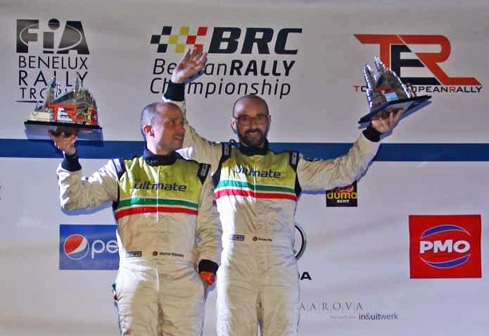 Renato Pita termina o Rali de Ypres no terceiro lugar do TER 2WD