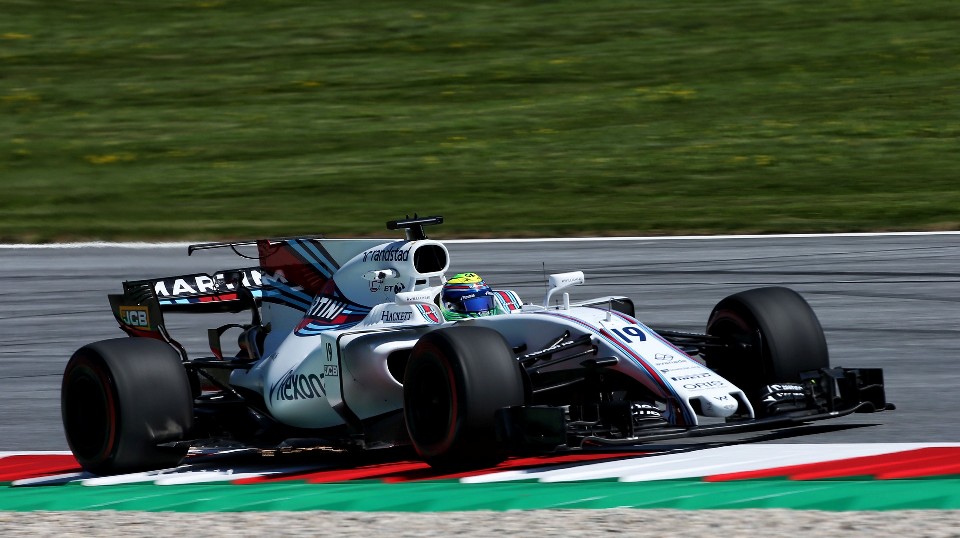 GP Áustria F1: Felipe Massa queixa-se do Williams